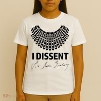 I Dissent Rbg Ruth Bader Ginsburg Rights Equality T-Shirt thumb 4