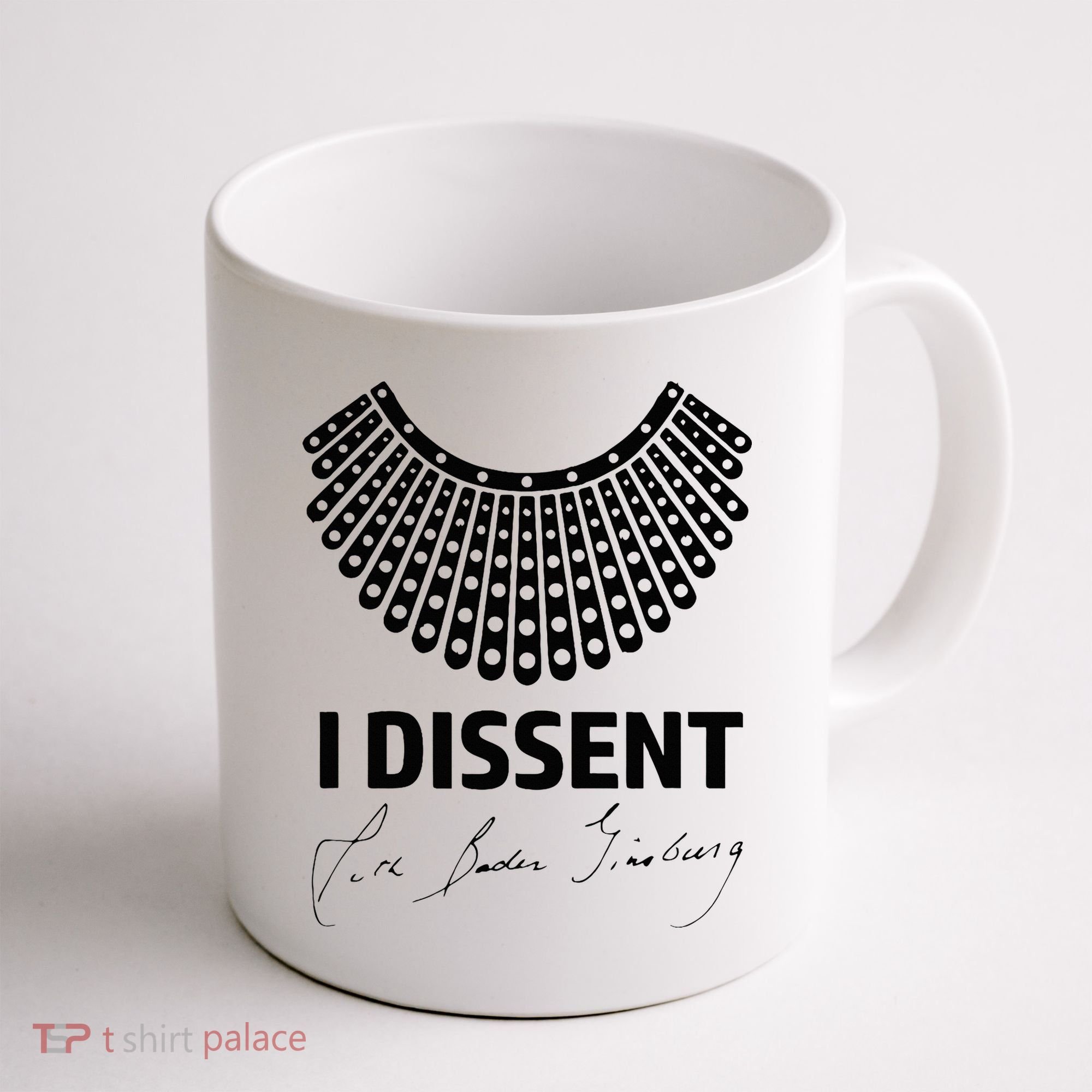 I Dissent Rbg Ruth Bader Ginsburg Rights Equality Coffee Mug