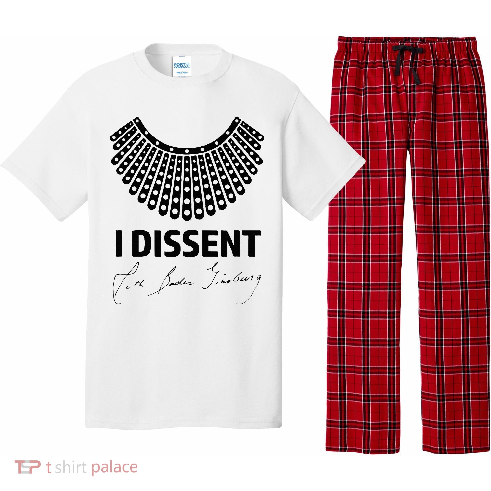 I Dissent Rbg Ruth Bader Ginsburg Rights Equality Pajama Set