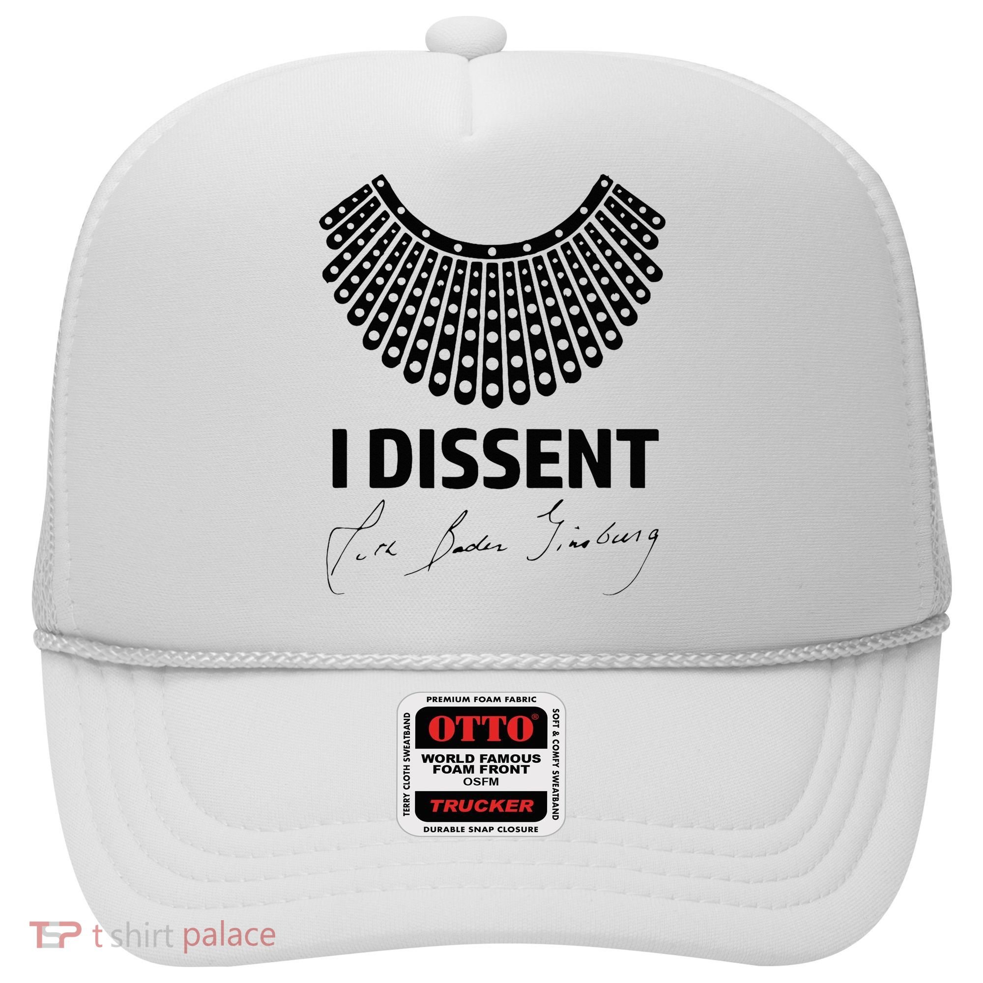 I Dissent Rbg Ruth Bader Ginsburg Rights Equality Hat
