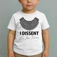I Dissent Rbg Ruth Bader Ginsburg Rights Equality Toddler T-Shirt thumb 2