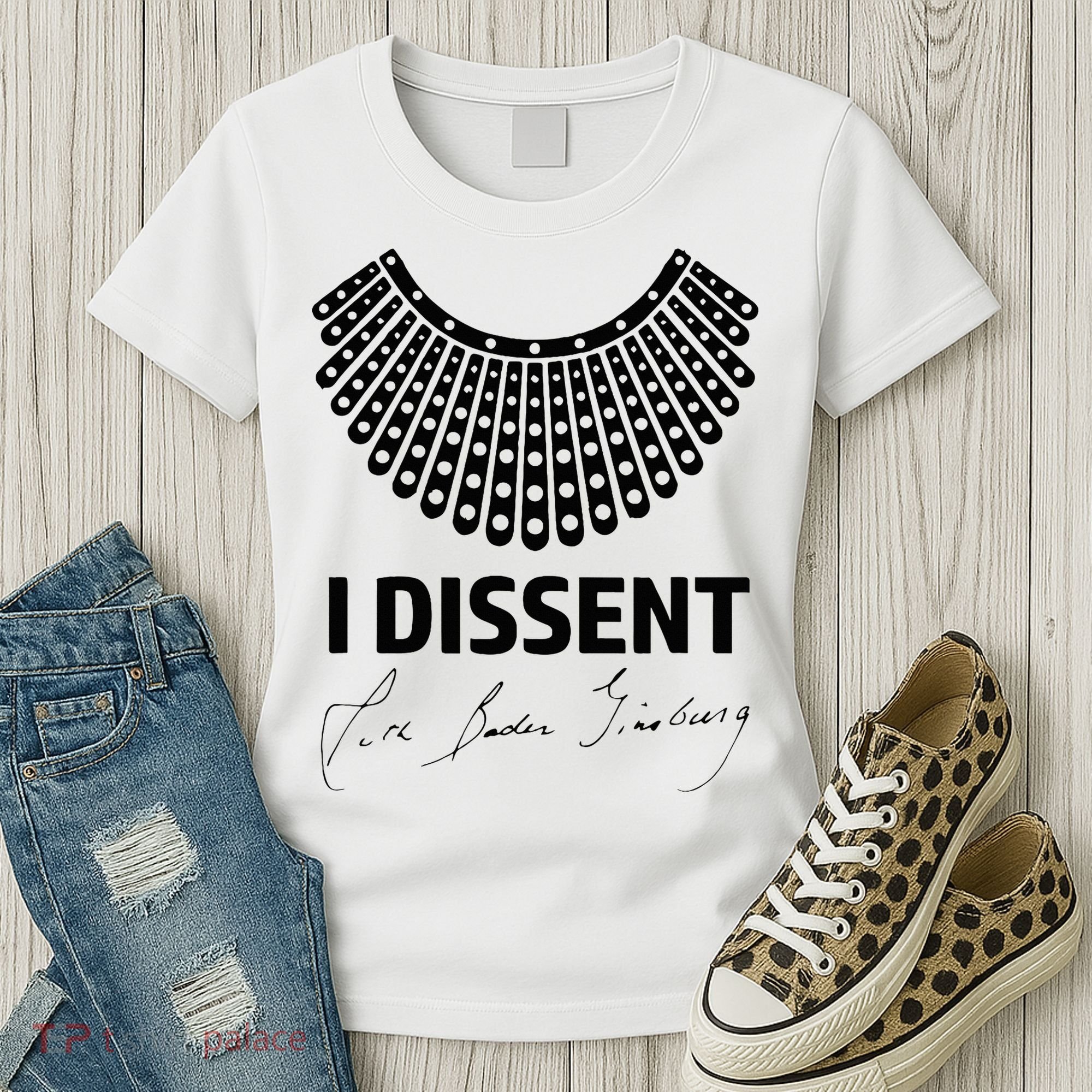 I Dissent Rbg Ruth Bader Ginsburg Rights Equality Women's T-Shirt