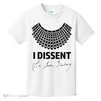 I Dissent Rbg Ruth Bader Ginsburg Rights Equality Kids T-Shirt thumb 0