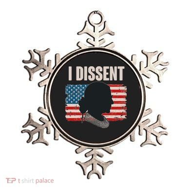 I Dissent Ruth Bader Ginsberg RBG USA American Flag Ornament