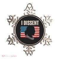 I Dissent Ruth Bader Ginsberg RBG USA American Flag Ornament thumb 0