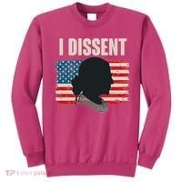 I Dissent Ruth Bader Ginsberg RBG USA American Flag Sweatshirt thumb 0