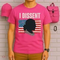 I Dissent Ruth Bader Ginsberg RBG USA American Flag T-Shirt thumb 6