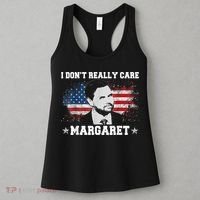 I DonT Really Care Margaret Funny Minimalist Jd Vance Women's Tank Top thumb 3