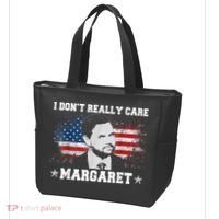 I DonT Really Care Margaret Funny Minimalist Jd Vance Tote Bag thumb 3