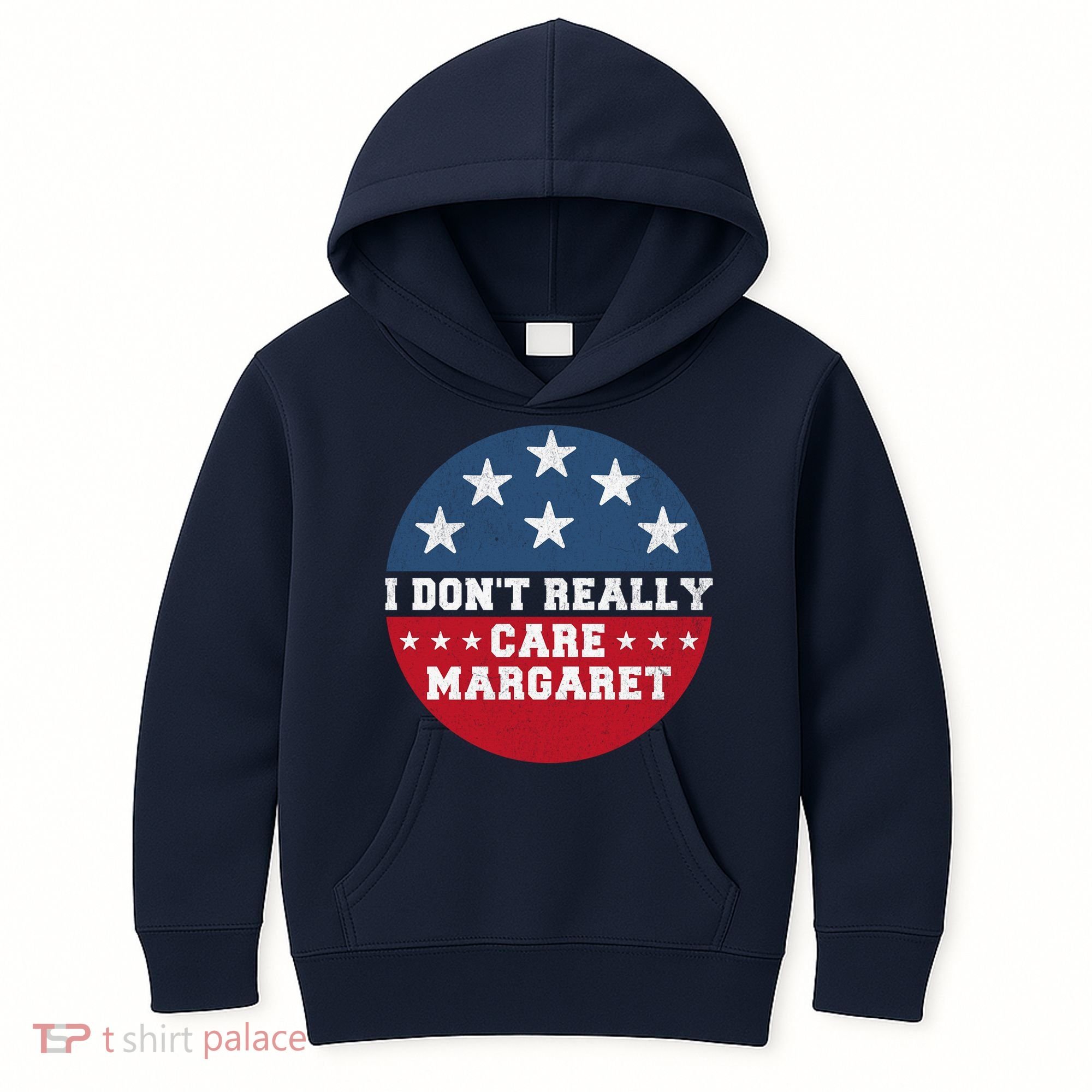 I DonT Really Care Margaret Kids Hoodie