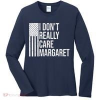 I DonT Really Care Margaret Women's Long Sleeve Shirt thumb 0