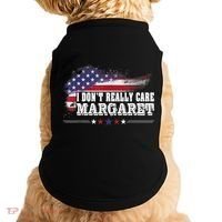 I DonT Really Care Margaret Funny Minimalist Long Sleeve Doggie Tank thumb 0