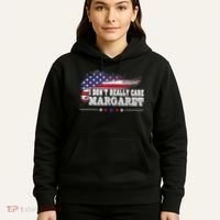 I DonT Really Care Margaret Funny Minimalist Long Sleeve Hoodie thumb 5
