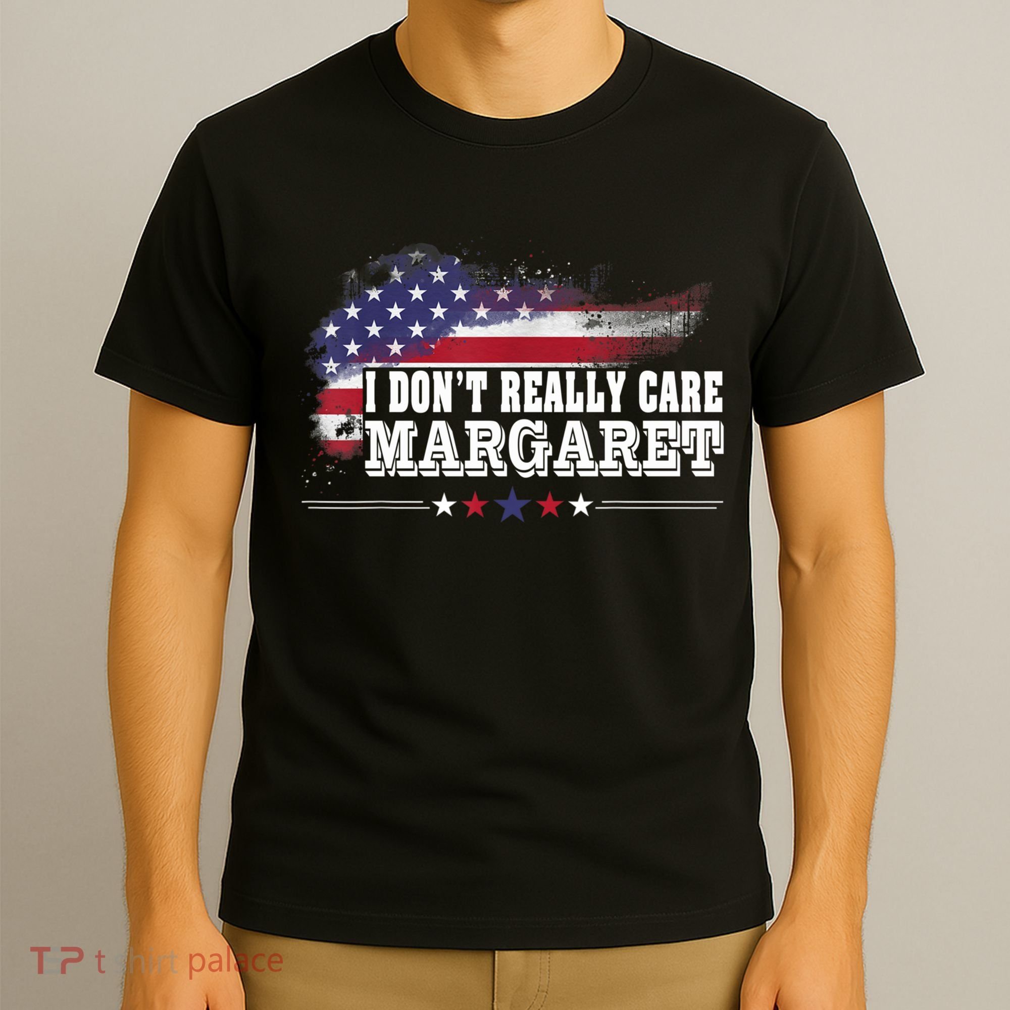 I DonT Really Care Margaret Funny Minimalist Long Sleeve T-Shirt