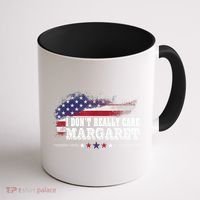 I DonT Really Care Margaret Funny Minimalist Long Sleeve Coffee Mug thumb 1