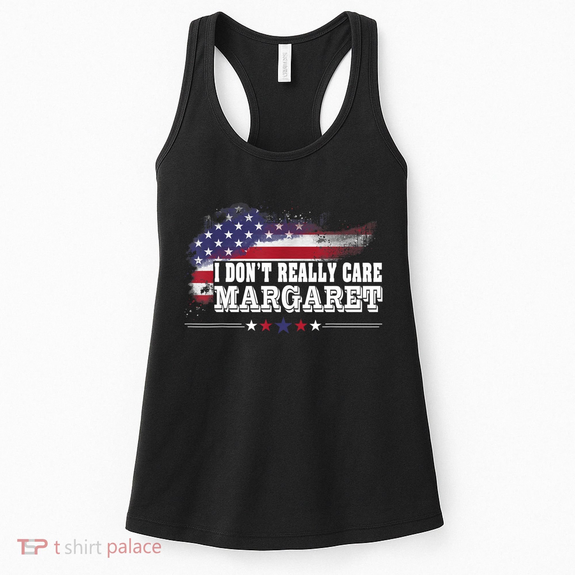 I DonT Really Care Margaret Funny Minimalist Long Sleeve Women's Tank Top