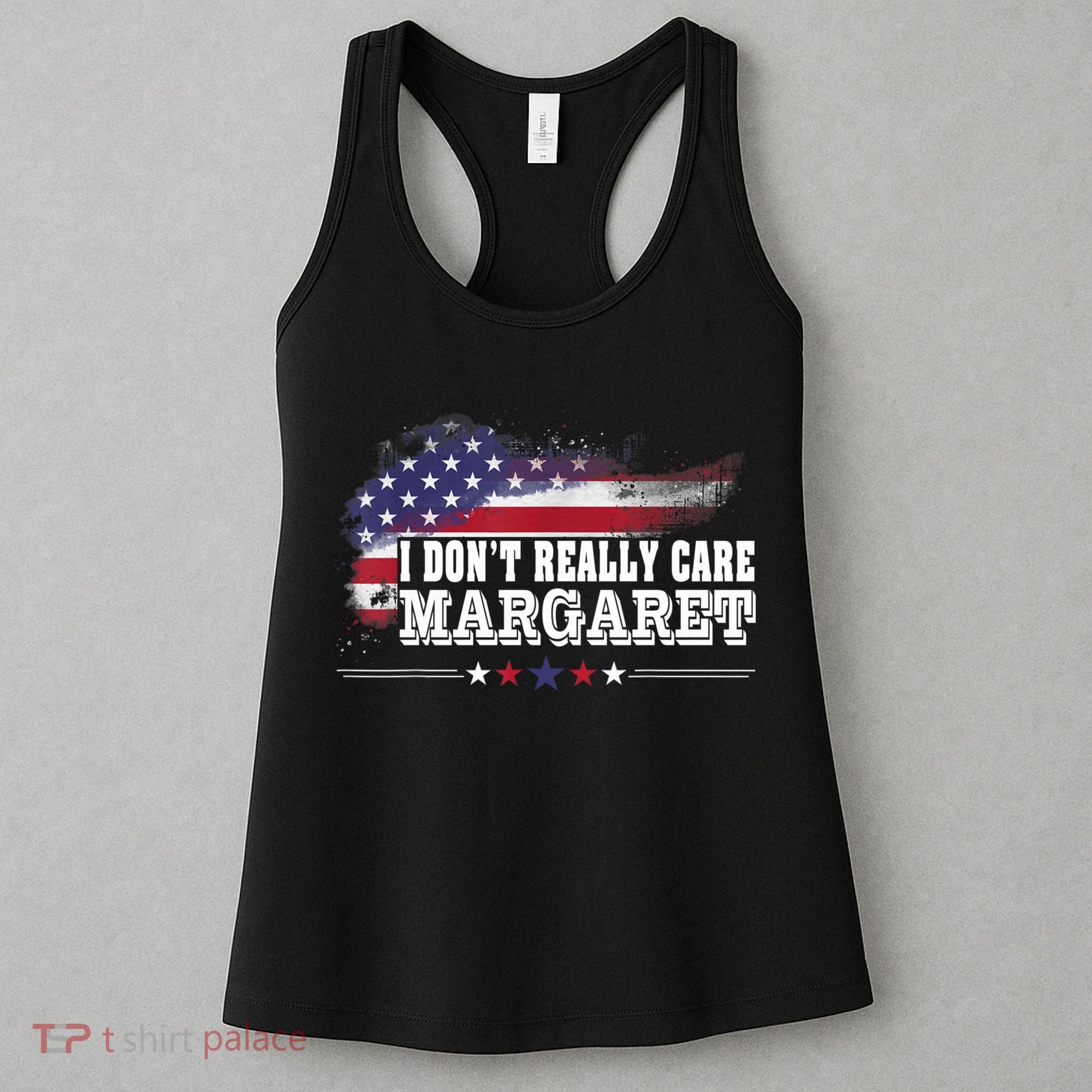 I DonT Really Care Margaret Funny Minimalist Long Sleeve Women's Tank Top