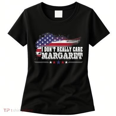 I DonT Really Care Margaret Funny Minimalist Long Sleeve Women's T-Shirt