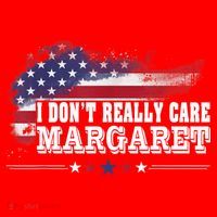 I DonT Really Care Margaret Funny Minimalist Long Sleeve Santa Hat thumb 1