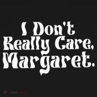 I DonT Really Care Margaret Minimalist Backpack thumb 2