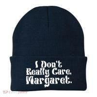 I DonT Really Care Margaret Minimalist Beanie thumb 0
