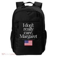 I DonT Really Care Margaret Minimalist Jd Vance Backpack thumb 0