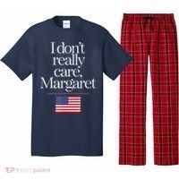 I DonT Really Care Margaret Minimalist Jd Vance Pajama Set thumb 0
