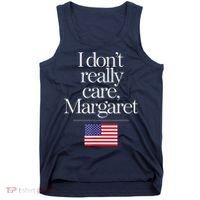 I DonT Really Care Margaret Minimalist Jd Vance Tank Top thumb 0