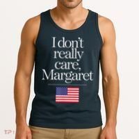 I DonT Really Care Margaret Minimalist Jd Vance Tank Top thumb 3