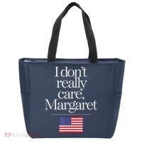 I DonT Really Care Margaret Minimalist Jd Vance Tote Bag thumb 0