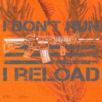 I Don't Run I Reload Funny Gun Owner Pro Guns (ON BACK) Kati Licensed 12" Camo Cuffed Beanie thumb 2