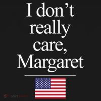 I Dont Really Care Margaret Minimalist Jd Vance Backpack thumb 2