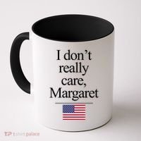 I Dont Really Care Margaret Minimalist Jd Vance Coffee Mug thumb 0