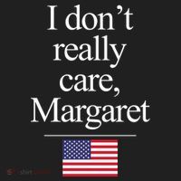 I Dont Really Care Margaret Minimalist Jd Vance Tumbler thumb 3