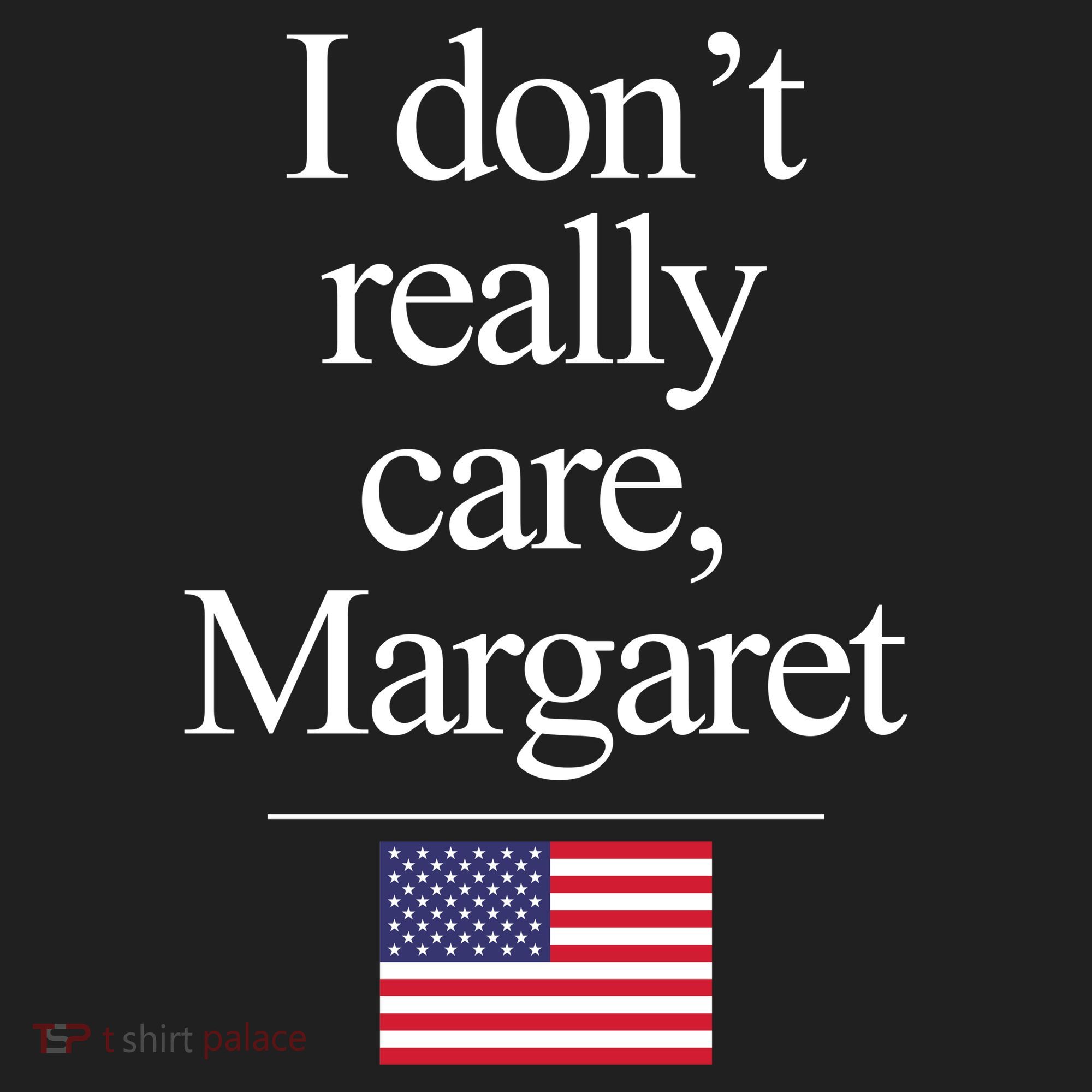 I Dont Really Care Margaret Minimalist Jd Vance Tumbler