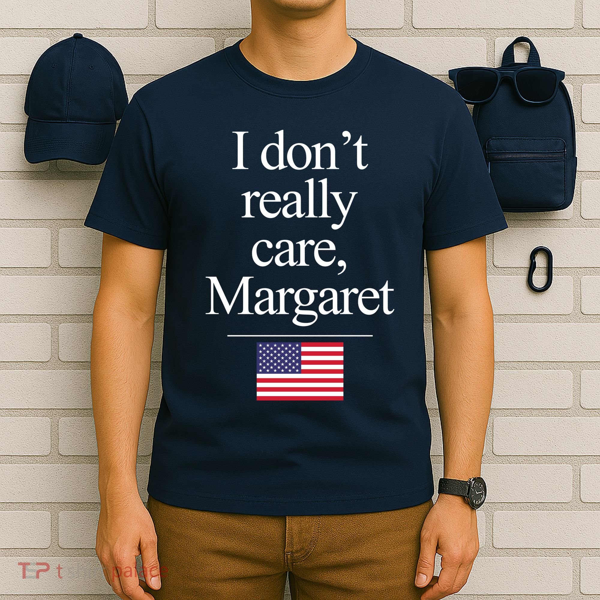 I Dont Really Care Margaret Minimalist Jd Vance T-Shirt