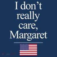 I Dont Really Care Margaret Minimalist Jd Vance Mousepad thumb 1