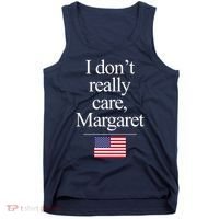 I Dont Really Care Margaret Minimalist Jd Vance Tank Top thumb 0