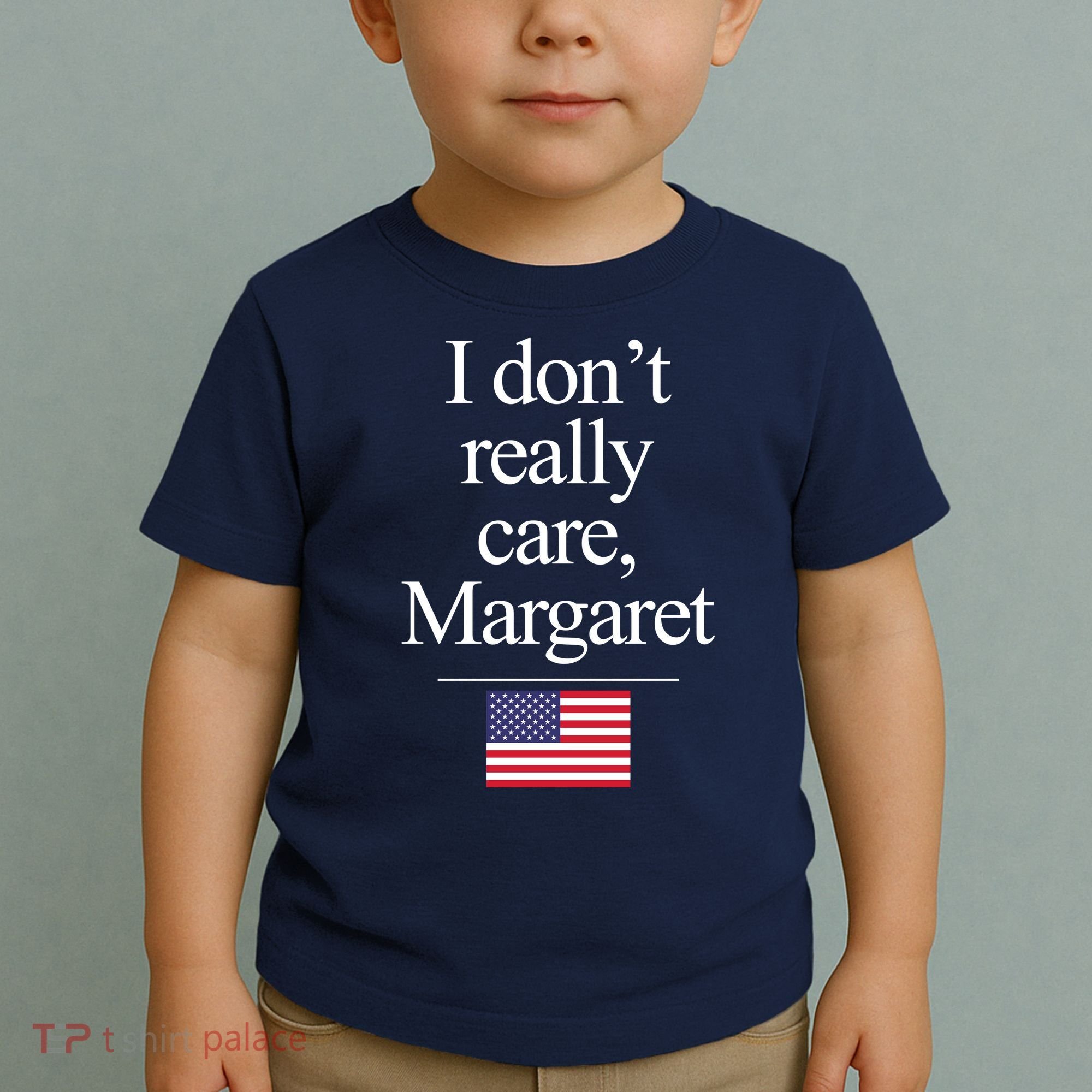 I Dont Really Care Margaret Minimalist Jd Vance Toddler T-Shirt