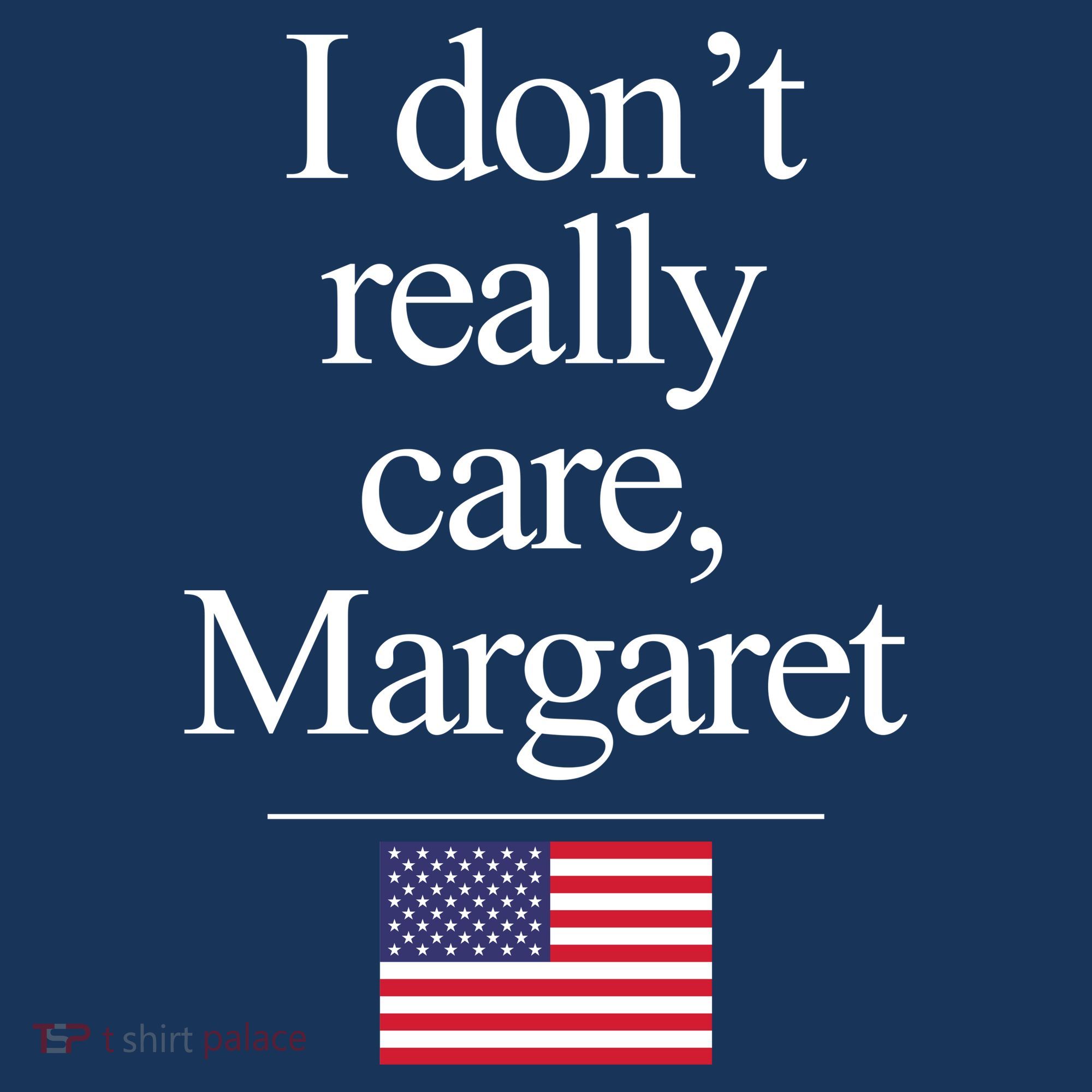 I Dont Really Care Margaret Minimalist Jd Vance Visor