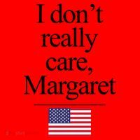 I Dont Really Care Margaret Minimalist Jd Vance Santa Hat thumb 1