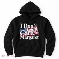 I DonT Really Care Margaret Funny Minimalist Hoodie thumb 0