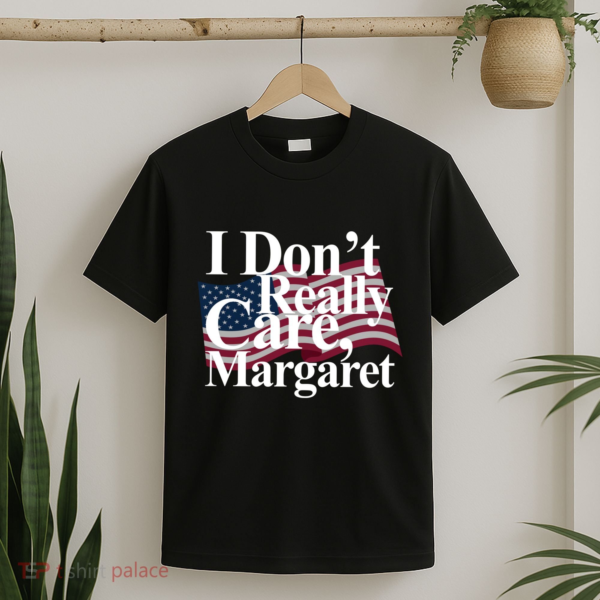 I DonT Really Care Margaret Funny Minimalist T-Shirt