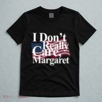 I DonT Really Care Margaret Funny Minimalist T-Shirt thumb 5