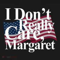 I DonT Really Care Margaret Funny Minimalist Women's Hoodie thumb 2
