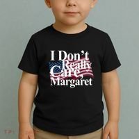 I DonT Really Care Margaret Funny Minimalist Toddler T-Shirt thumb 2