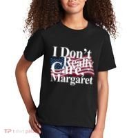 I DonT Really Care Margaret Funny Minimalist Kids T-Shirt thumb 2