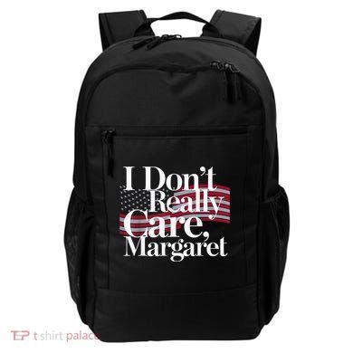 I DonT Really Care Margaret Minimalist Backpack