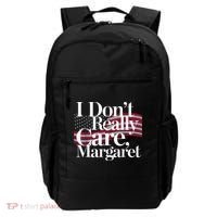 I DonT Really Care Margaret Minimalist Backpack thumb 0