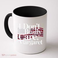 I DonT Really Care Margaret Minimalist Coffee Mug thumb 0